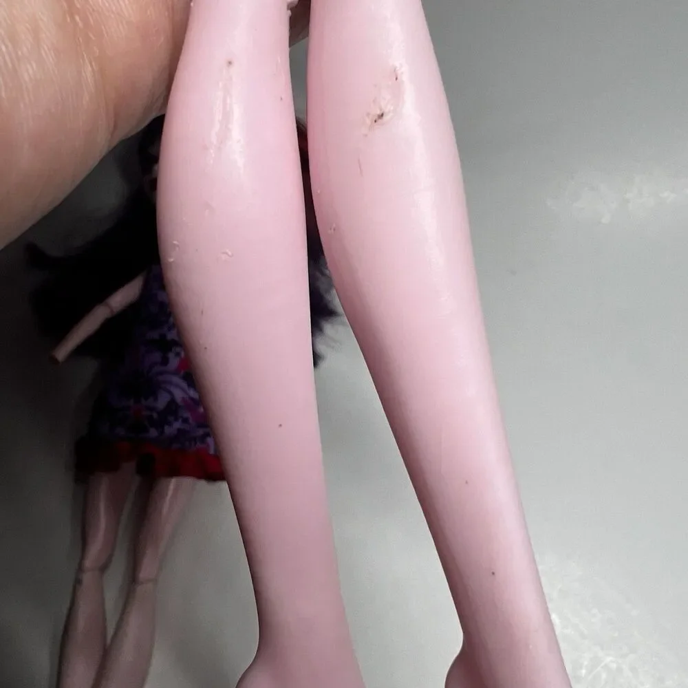 Monster High Elissabat Ghoul Fair & Draculaura Doll Lot G1 For Parts Cut Hair